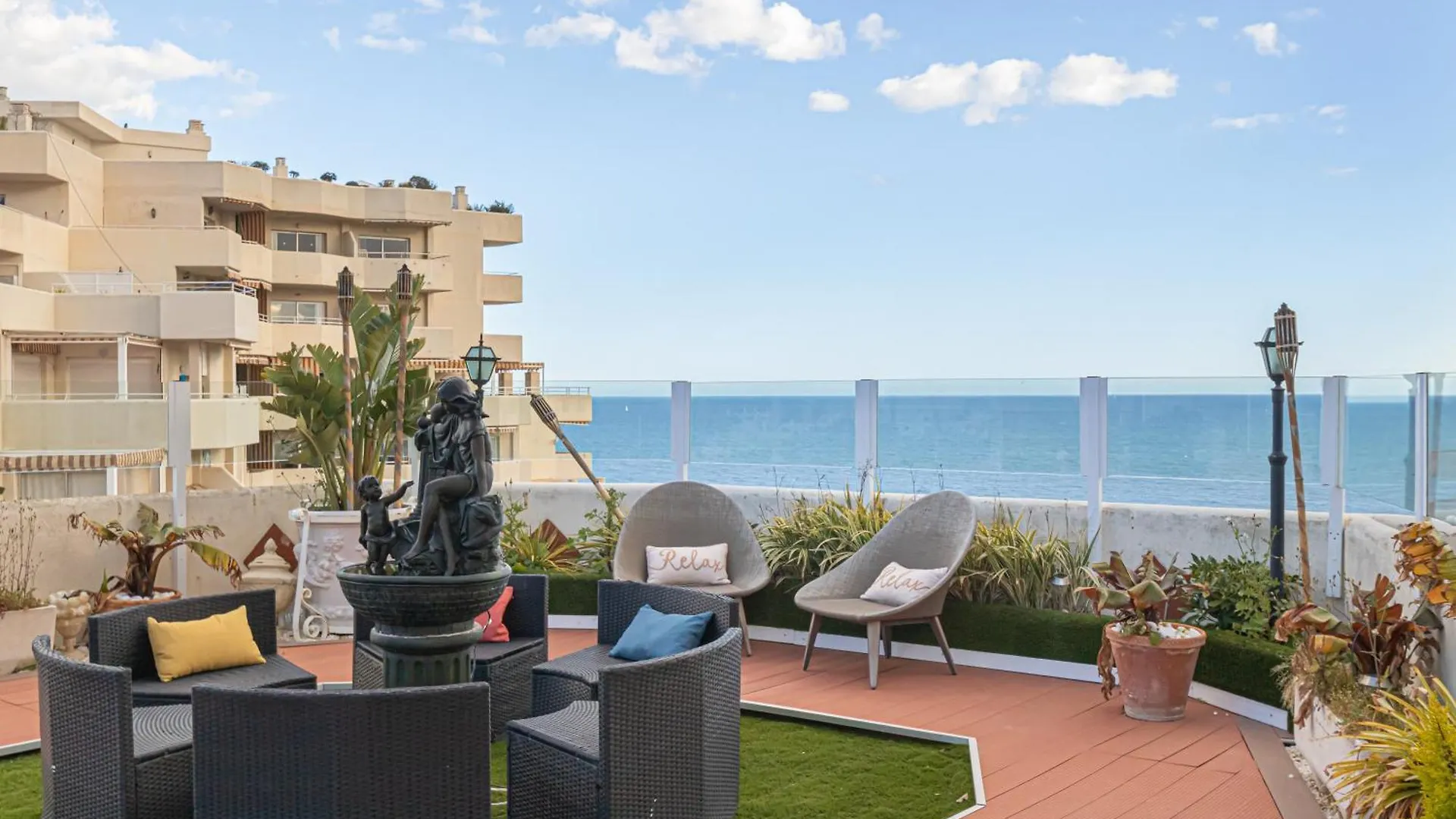 Benalbeach With Pools And Seaview - Happy Rentals 贝纳尔马德纳 公寓
