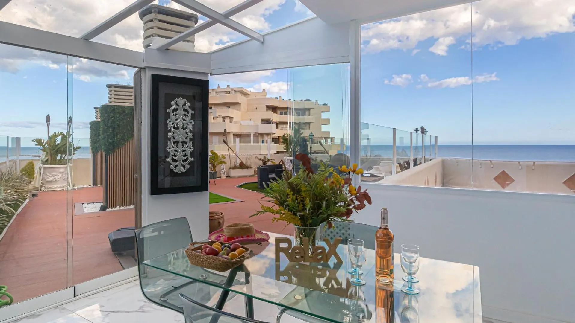 Benalbeach With Pools And Seaview - Happy Rentals 贝纳尔马德纳 公寓